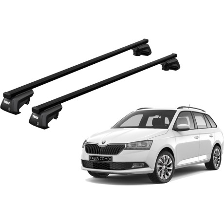 Barras THULE SmartRack XT para autos SKODA Fabia desde 2015-2021