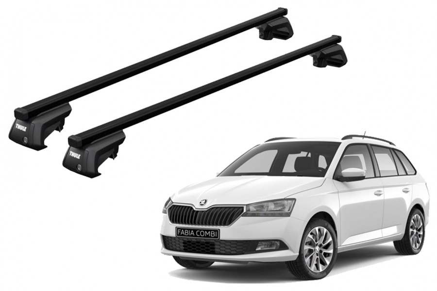 Barras THULE SmartRack XT para autos SKODA Fabia desde 2015-2021