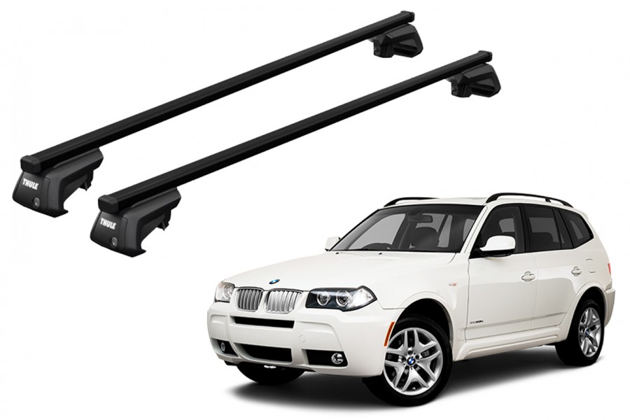 Barras THULE SmartRack XT para autos BMW X3 2003 a 2010