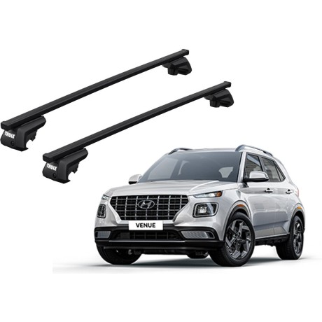 Barras THULE EVO SquareBar para autos HYUNDAI Venue desde 2020