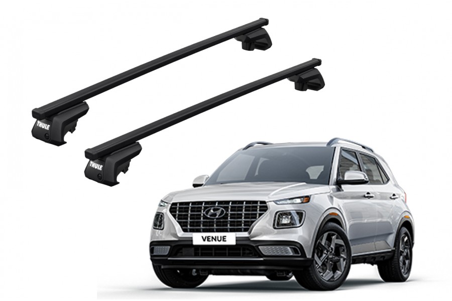 Barras THULE EVO SquareBar para autos HYUNDAI Venue desde 2020