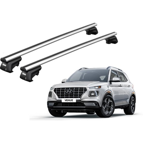Barras THULE SmartRack XT AluBar para autos HYUNDAI Venue desde 2020