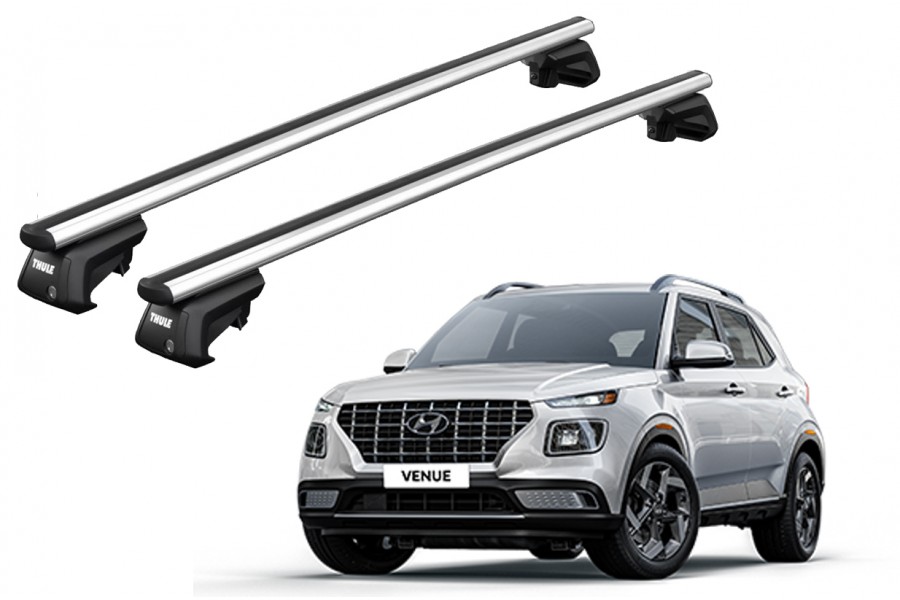 Barras THULE SmartRack XT AluBar para autos HYUNDAI Venue desde 2020