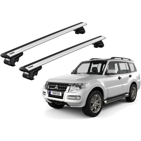 Barras THULE EVO WingBar para autos MITSUBISHI Montero desde 2007 - 2020