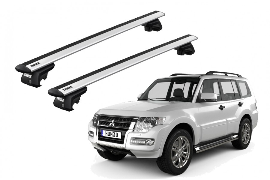 Barras THULE EVO WingBar para autos MITSUBISHI Montero desde 2007 - 2020