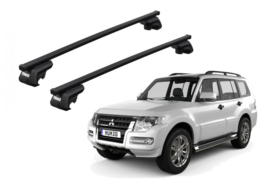 Barras THULE EVO SquareBar para autos MITSUBISHI Montero desde 2007 - 2020