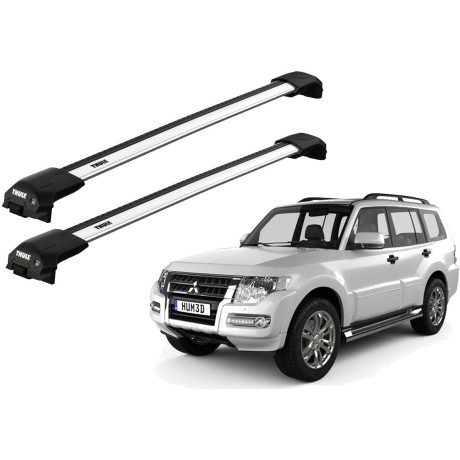 Barras THULE EDGE Flush para autos MITSUBISHI Montero desde 2007 - 2020