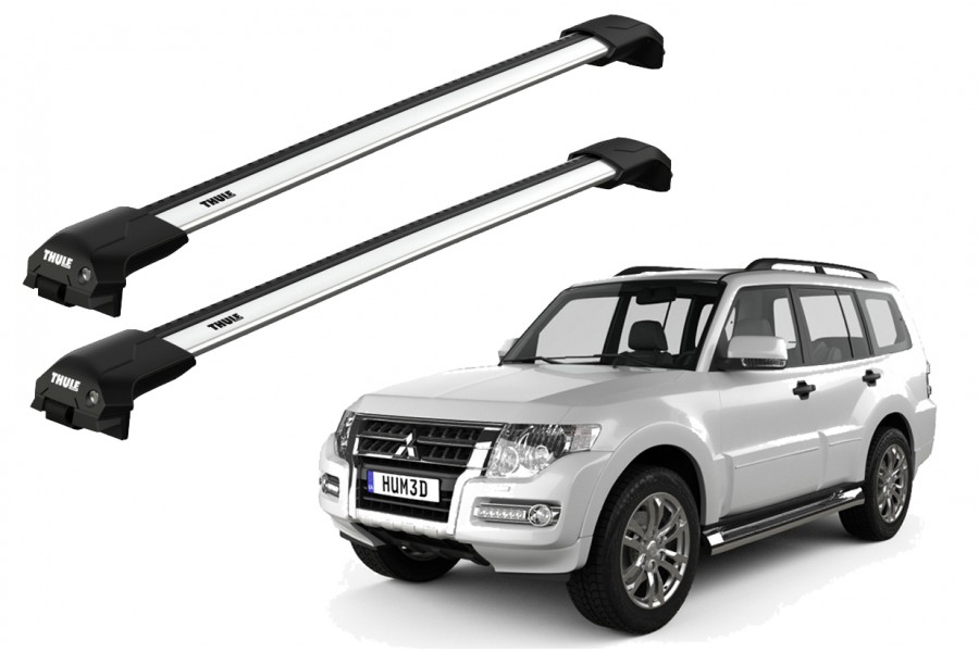 Barras THULE EDGE Flush para autos MITSUBISHI Montero desde 2007 - 2020