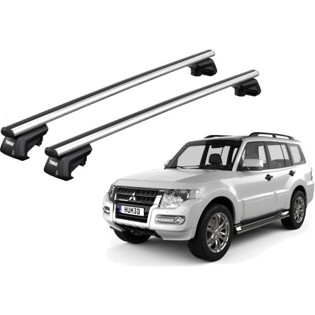 Barras THULE SmartRack XT AluBar para autos MITSUBISHI Montero desde 2007 - 2020