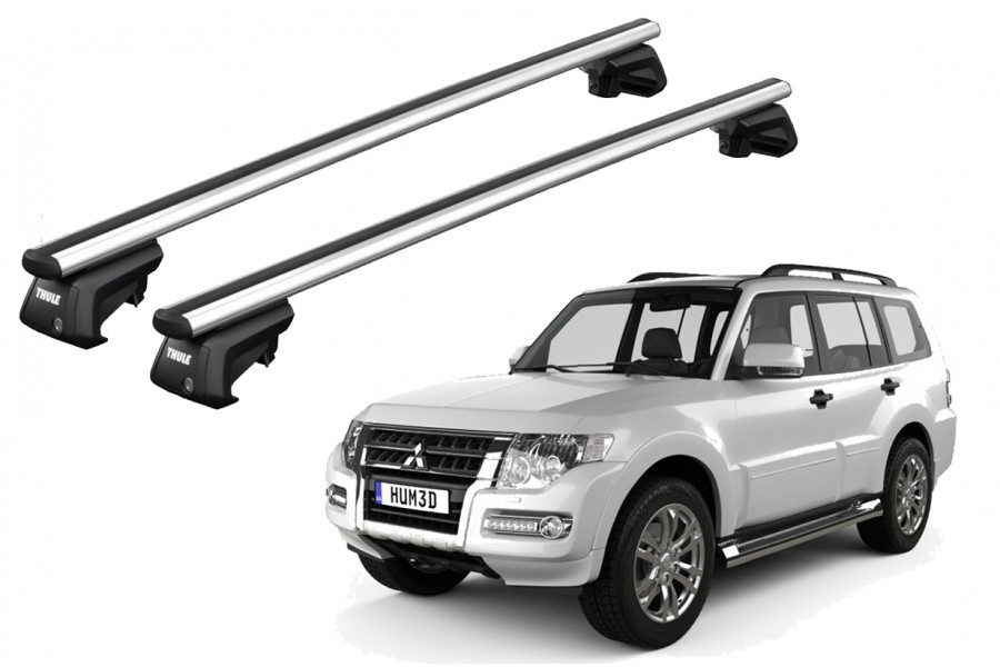 Barras THULE SmartRack XT AluBar para autos MITSUBISHI Montero desde 2007 - 2020