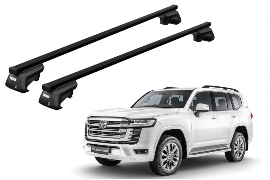 Barras THULE SmartRack XT para autos TOYOTA Land Cruiser 300 desde 2021-2024