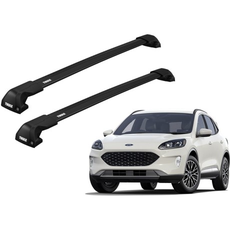 Barras THULE EDGE Flush para autos FORD Escape desde 2020 negro