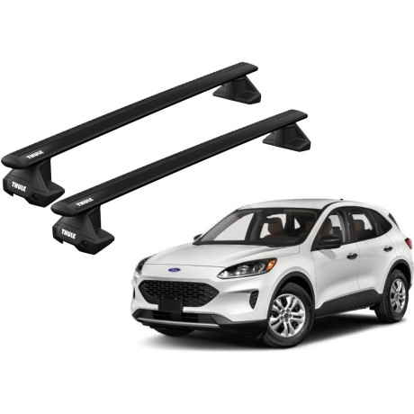Barras THULE EVO WingBar para autos FORD Escape desde 2020-2023 negro