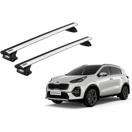 Barras THULE EVO WingBar para autos KIA Sportage 2016 a 2022