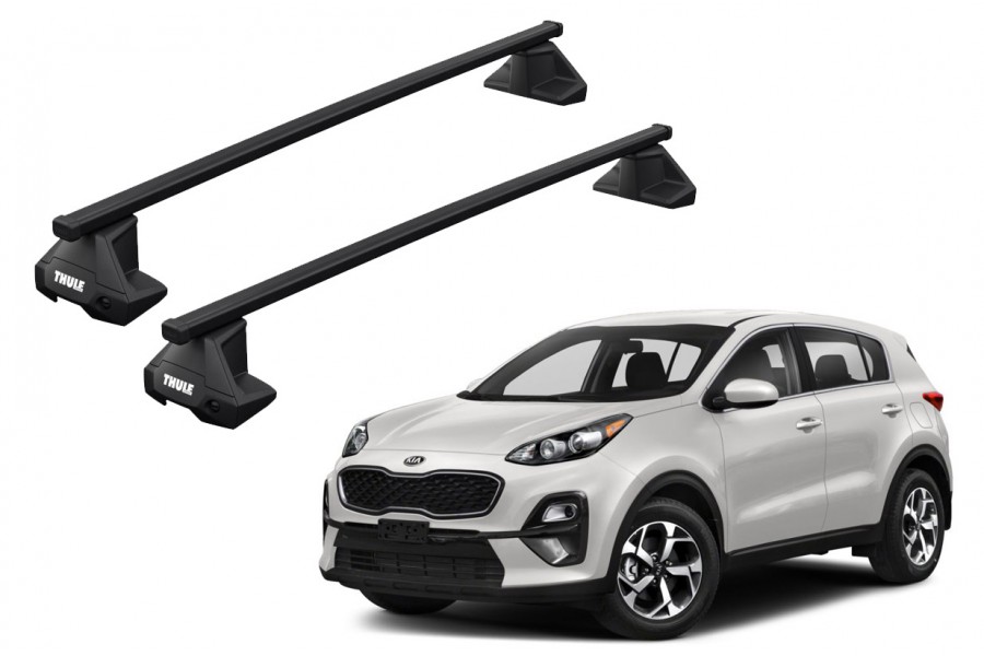 Barras THULE EVO SquareBar para autos KIA Sportage desde 2016