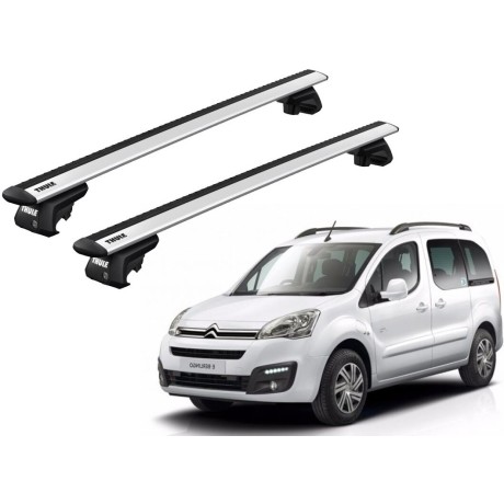 Barras THULE EVO WingBar para autos CITROEN Berlingo Multispace 2008 a 2018