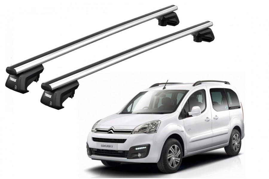 Barras THULE SmartRack XT AluBar para autos CITROEN Berlingo Multispace 2008 a 2018