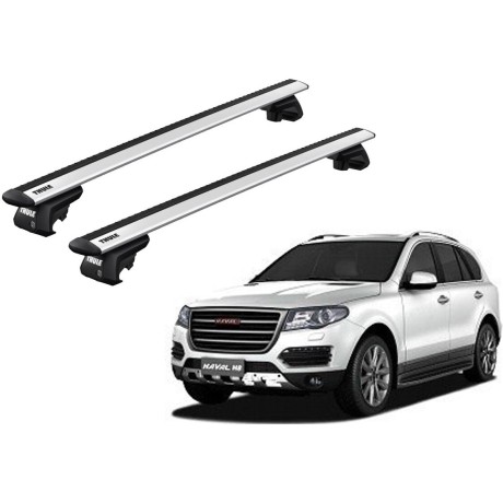Barras THULE EVO WingBar para autos GREAT WALL Haval H8 desde 2013 - 2018