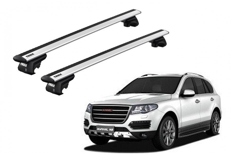 Barras THULE EVO WingBar para autos GREAT WALL Haval H8 desde 2013 - 2018