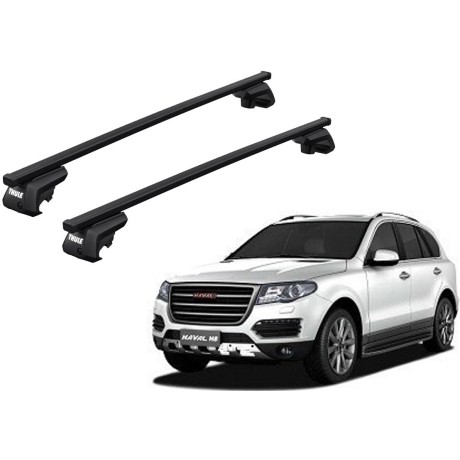 Barras THULE EVO SquareBar para autos GREAT WALL Haval H8 desde 2013 - 2018