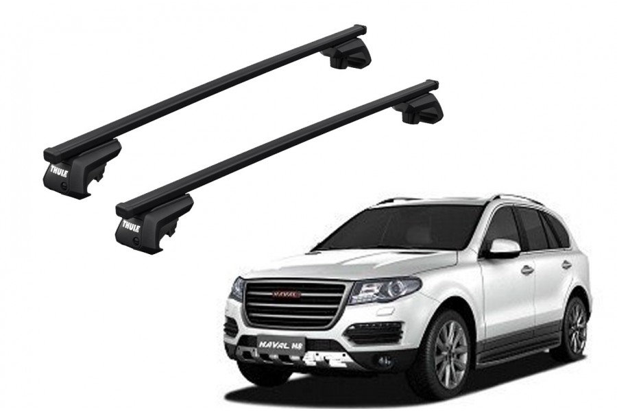 Barras THULE EVO SquareBar para autos GREAT WALL Haval H8 desde 2013 - 2018