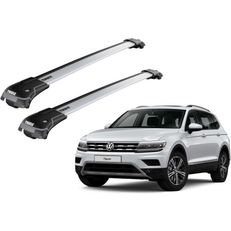 Barras THULE EDGE para autos VOLKSWAGEN Tiguan 2007 a 2016