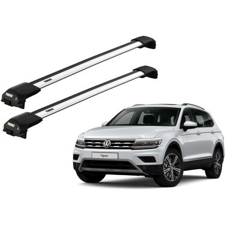 Barras THULE EDGE Flush para autos VOLKSWAGEN Tiguan 2007 a 2016