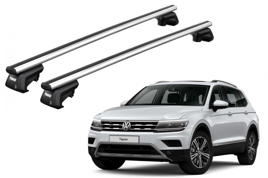 Barras THULE SmartRack XT AluBar para autos VOLKSWAGEN Tiguan 2007 a 2016
