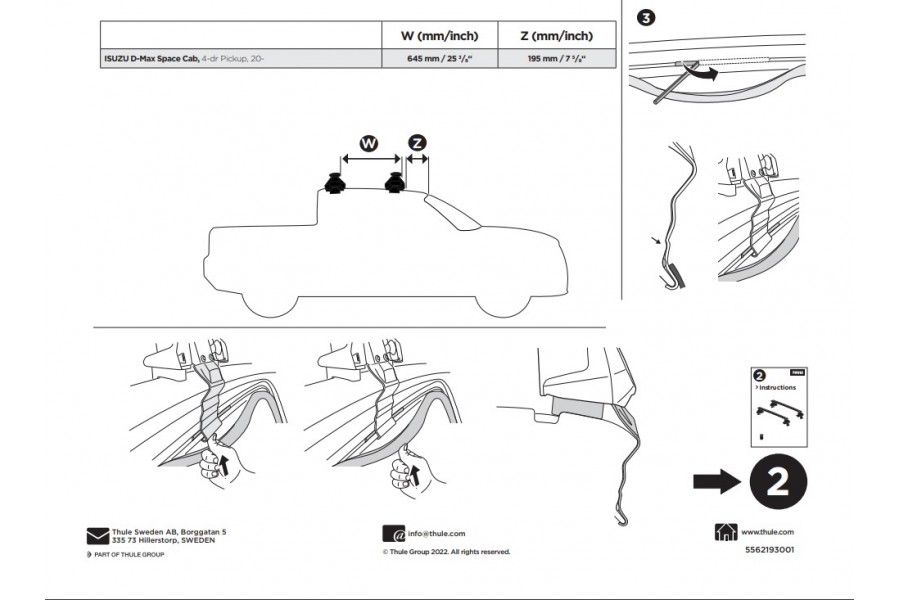 Kit De Anclaje Thule 145321