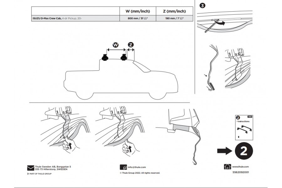 Kit De Anclaje Thule 145317