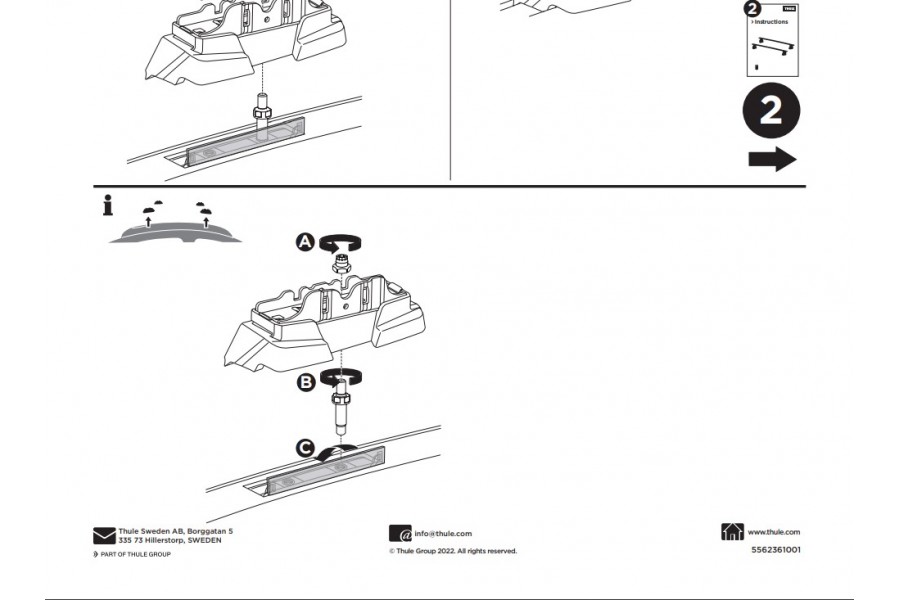 Kit De Anclaje Thule 187046