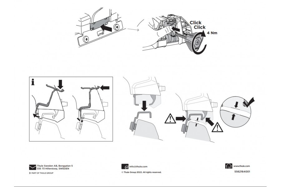 Kit De Anclaje Thule 186125