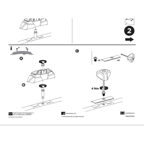 Kit De Anclaje Thule 187035