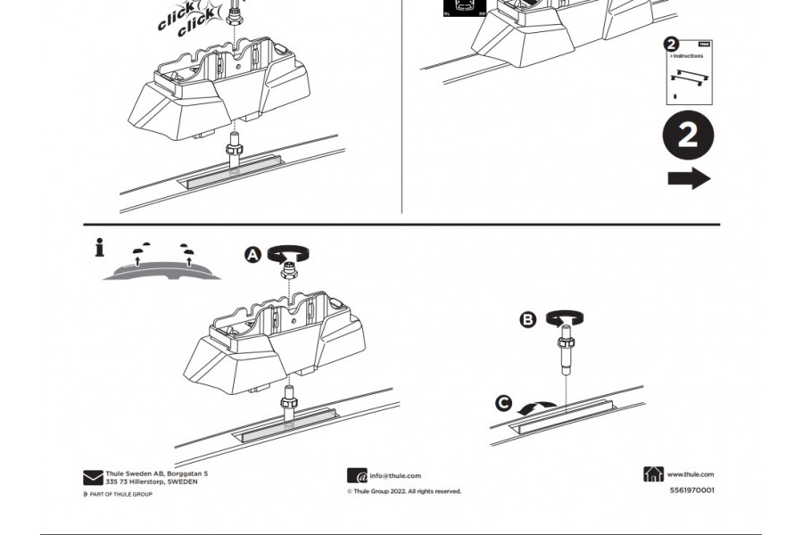 Kit De Anclaje Thule 187048