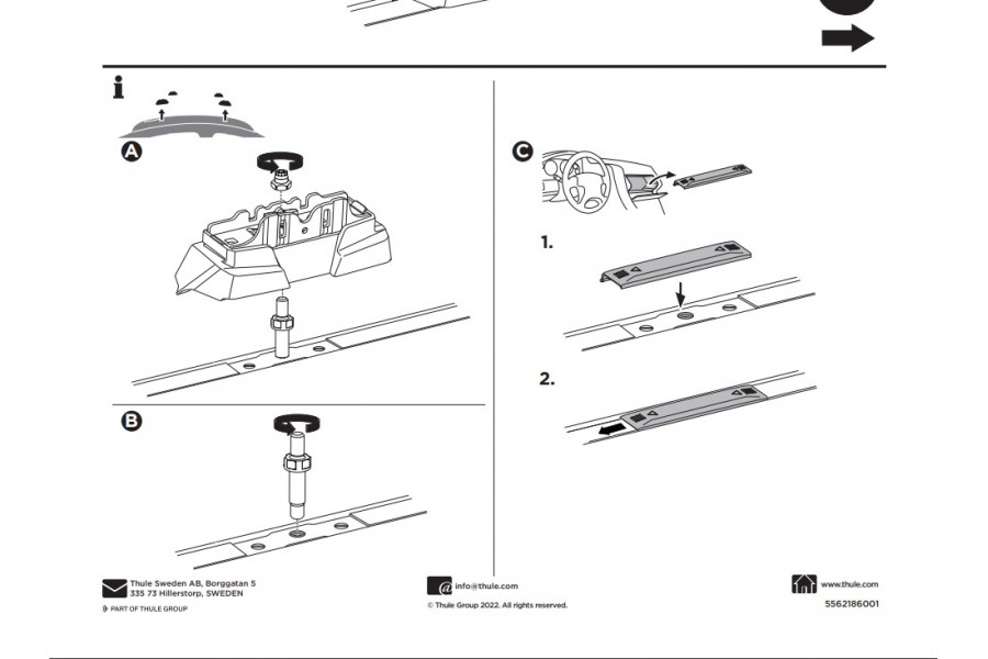 Kit De Anclaje Thule 187052