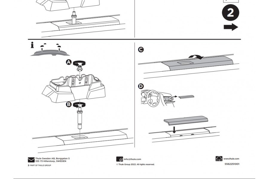 Kit De Anclaje Thule 187100