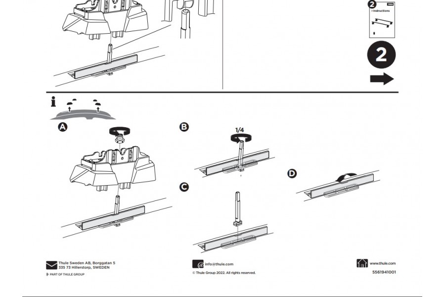 Kit De Anclaje Thule 187102
