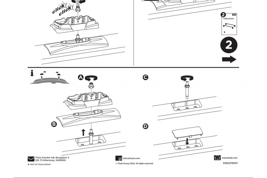 Kit De Anclaje Thule 187109