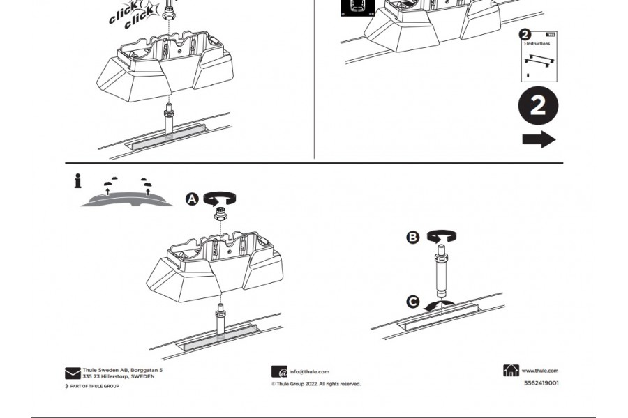 Kit De Anclaje Thule 187140