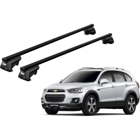 Barras THULE SmartRack XT para autos CHEVROLET Captiva 2006 a 2020