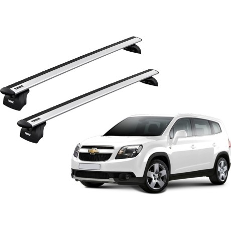 Barras THULE WingBar para autos CHEVROLET Orlando desde 2011