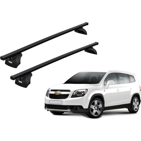 Barras THULE SquareBar para autos CHEVROLET Orlando desde 2011