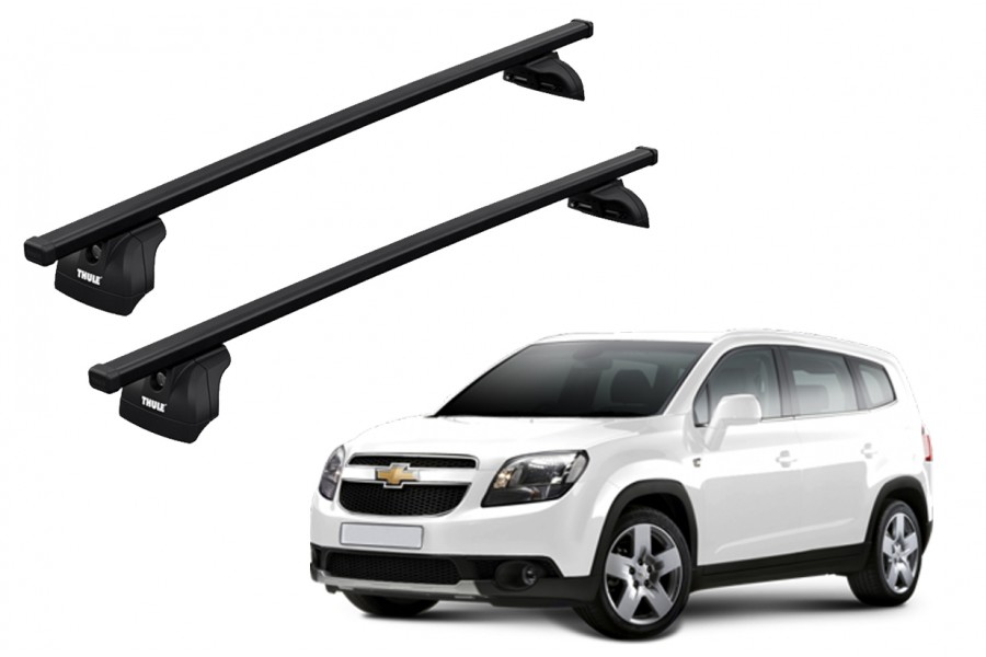 Barras THULE SquareBar para autos CHEVROLET Orlando desde 2011