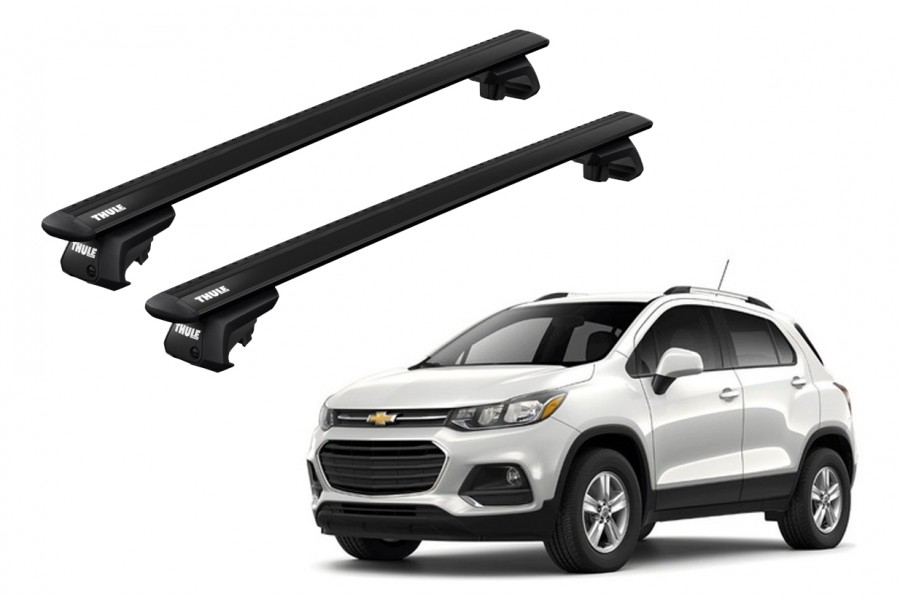 Barras THULE EVO WingBar para autos CHEVROLET Trax desde 2013 negro