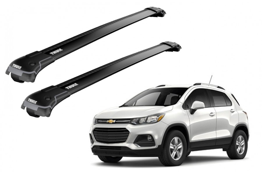 Barras THULE EDGE para autos CHEVROLET Trax desde 2013 negro