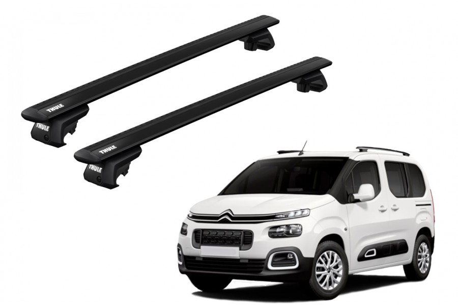Barras THULE EVO WingBar para Van CITROEN Berlingo desde 2019 negro