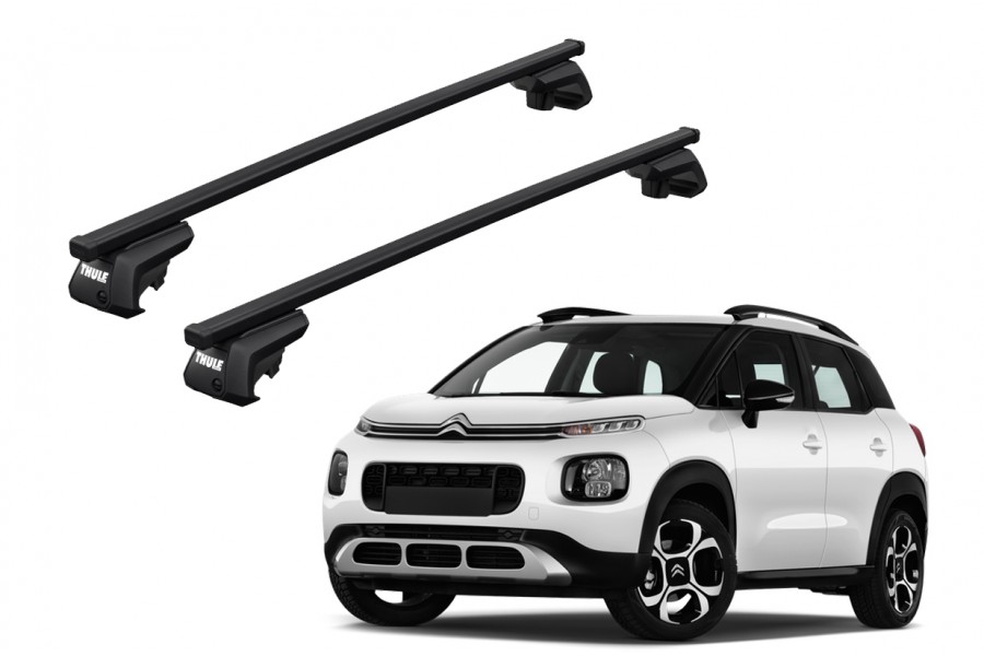 Barras THULE EVO SquareBar para autos CITROEN C3 desde 2009-2016