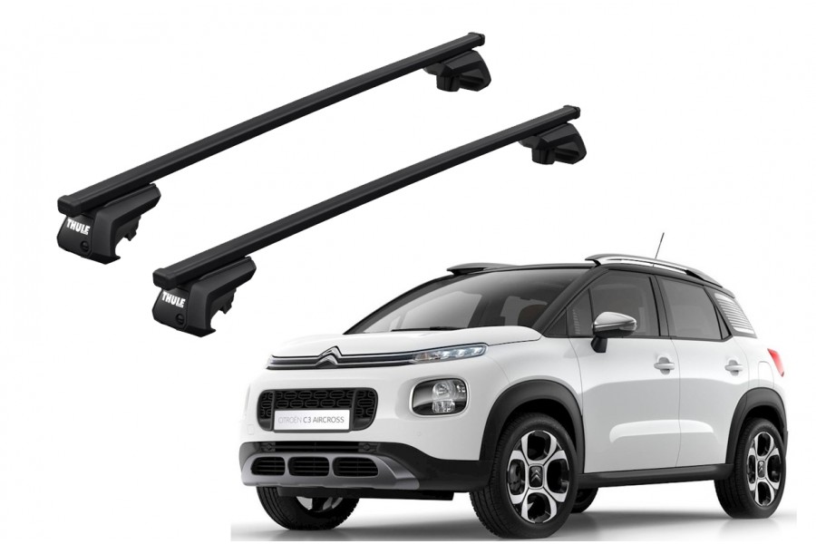 Barras THULE EVO SquareBar para autos CITROEN C3 Aircross desde 2018