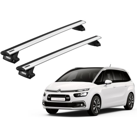 Barras THULE EVO WingBar para autos CITROEN C4 Grand Picasso desde 2014 - 2018