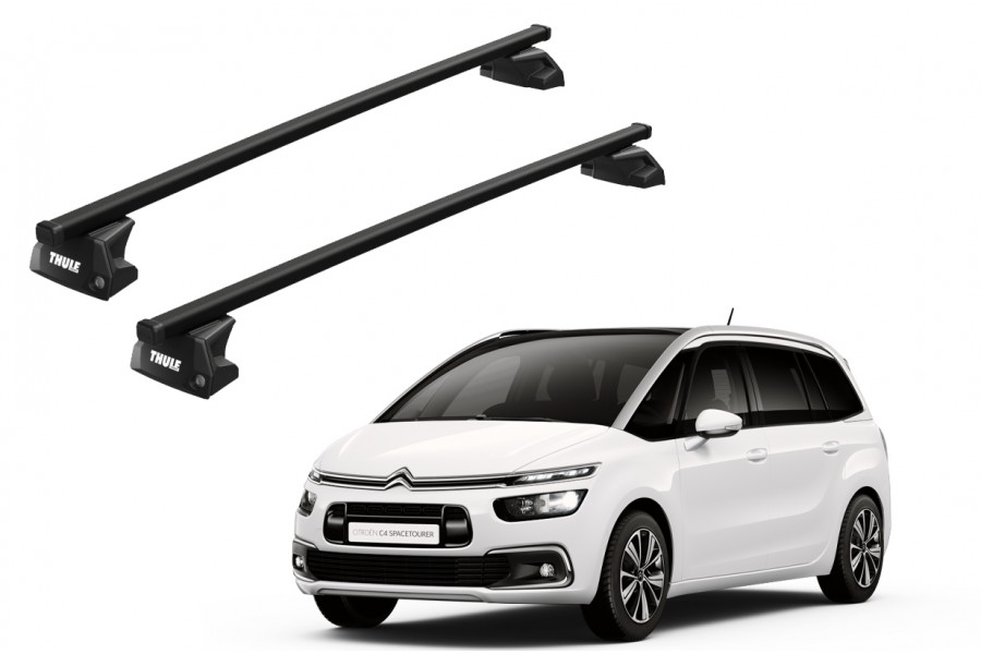 Barras THULE EVO SquareBar para autos CITROEN C4 Grand Picasso desde 2014 - 2018